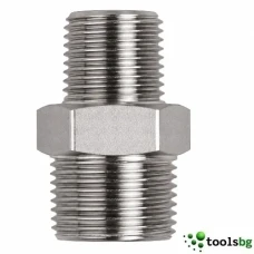 GAV 1220/1 - ПРОФЕСИОНАЛЕН НИПЕЛ С РАЗМЕРИ 1/8" МЪЖКА РЕЗБА КЪМ 1/4" МЪЖКА РЕЗБА GAV 1220/1 - ПРОФЕСИОНАЛЕН НИПЕЛ С РАЗМЕРИ 1/8" МЪЖКА РЕЗБА КЪМ 1/4" МЪЖКА РЕЗБА